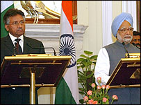 मनमोहन सिंह और मुशर्रफ़