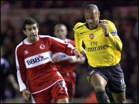 Boro Vs Arsenal