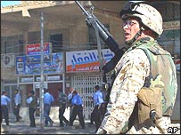 गठबंधन फ़ौजों के सैनिक