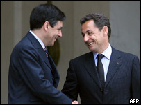 Nicolas Sarkozy ve François Fillon