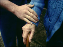 Péče o seniory - ilustrační foto