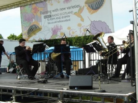 BBC SSO brass quintet