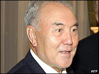 Prezident Nursultan Nazarbájev 