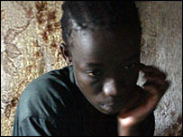 Một phụ nữ nhiễm HIV ở Kenya