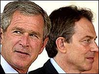 George Bush ve Tony Blair