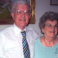 A recent picture of Jim with his wife Audrey, celebrating their 50th Wedding Anniversary