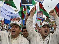 Візит Ющенка може прийтися на часи протесту проти виборів, які ОБСЄ називає сфальсифікованими