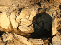 The cist at Constantine Bay - Pic: Johnny Dufort