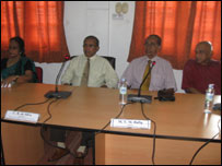 LLRC in a session in Ampara (file photo)