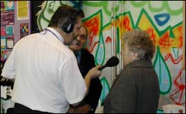 Paul Mackenzie at Southgate community centre