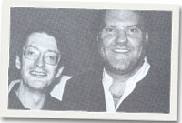 Llyr William hefo Bryn Terfel (Llun: John Raymond Jones)