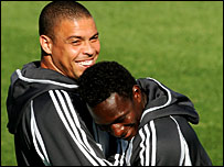 Cầu thủ Ronaldo và đồng đội tại Real Madrid