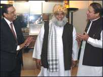 نواز شریف، فضل الرحمان و آصف زرداری