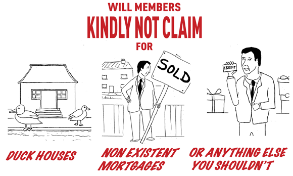 Detail from our cartoons poster