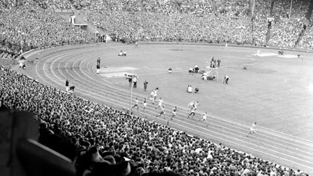 Ras gyfnewid yn Olympau Llundain 1948