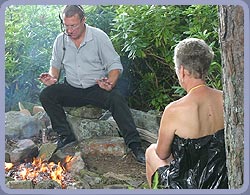 Dorothy and the sound man