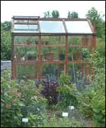 View of Ryton Organic Garden 