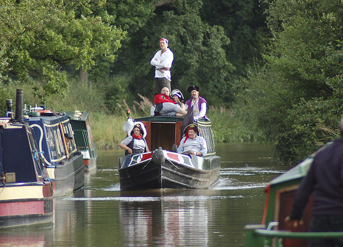 Pirates ahoy! Llangollen Canal
