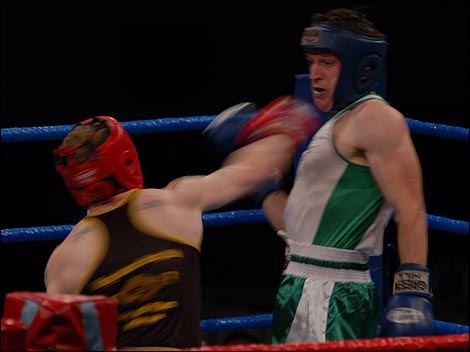 Boxing Middleweight: Tom Duff v David Crellin