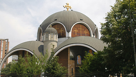 St. Kliment Ohridski Church, Skopje © BBC. St. Kliment Ohridski Church (St Clement of Ohrid) in Skopje, Macedonia.