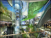 Inside the VTP200, artist's impression