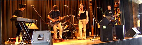 The Ooze in performance