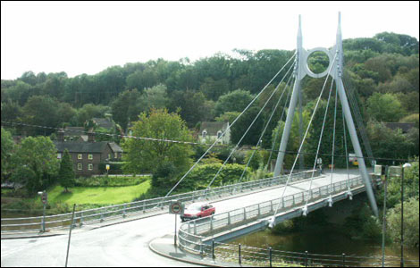 Jackfield bridge today