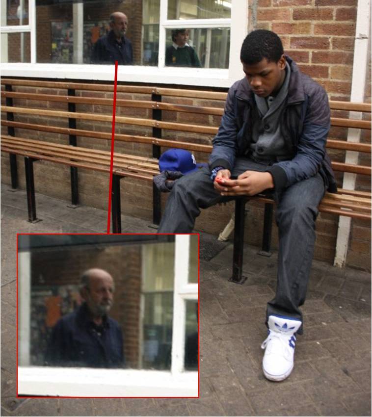 The Janitor in a Photo of Danny