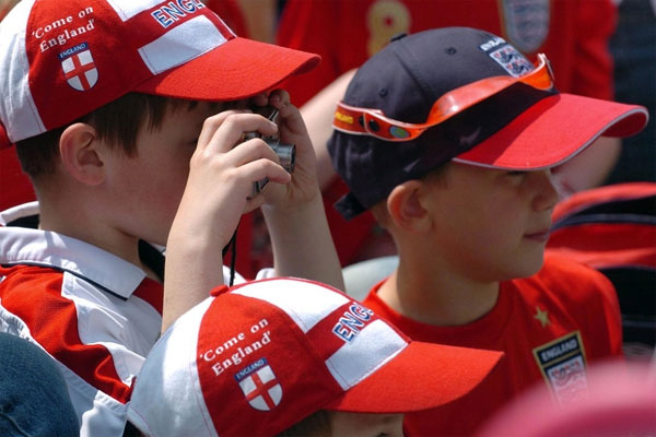 英格兰小球迷