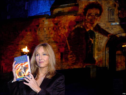 JK Rowling, la autora de Harry Potter