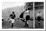 Scotland in action v England 1950