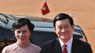 Ông Trương Tấn Sang và phu nhân