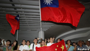 保钓的中国和台湾民众