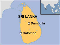 Sri Lanka map