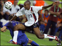 Lance da partida Itália X EUA