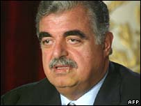 O ex-premiê libanês assassinado Rafik Hariri