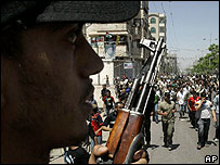 Palestino armado (foto de arquivo)