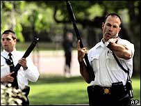 Seguranças na Casa Branca