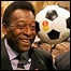 Pelé durante o sorteio