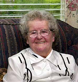 Nell Martin at 90 in 2004