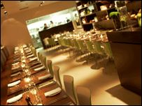 O restaurante Acorn House