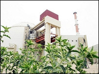 Centrala nucleară iraniană de la Bushehr