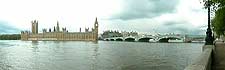 A view opposite the Houses of Parliament