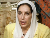 Pakistan'ın eski başbakanlarından Benazir Butto
