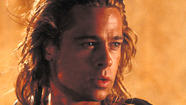 Brad Pitt in Troy