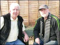 Martin Chambers at his old house