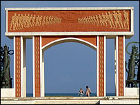 Gate Of No Return in Ouidah, Benin