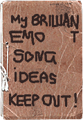 My book of Emo Song Ideas