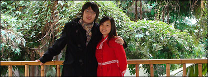 杨振兴和女友周茜