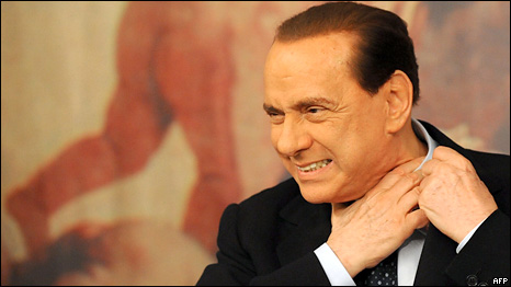 Italian Prime Minister Silvio Berlusconi